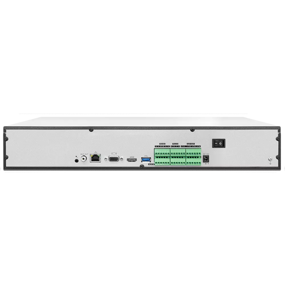 IP Видеорегистратор сетевой OMNY PRO 40 каналов, вх/исх битрейт 400/200Mbits, 4xHDD до 10Тб каждый, 1xHDMI/VGA, 1xGE, трев вх/вых  16/4